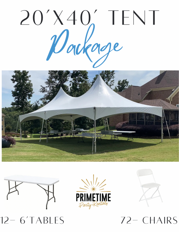 20x40 Tent Package